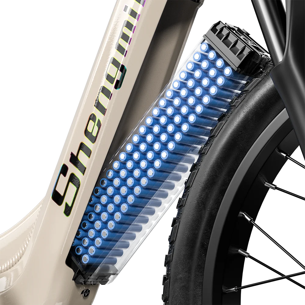 Shengmilo S700 Electric Bike for Adults 2000W Dual Motor, 48V17.5AH Battery,26Inch Fat tire ebike Commuter Electric Bicycle bike